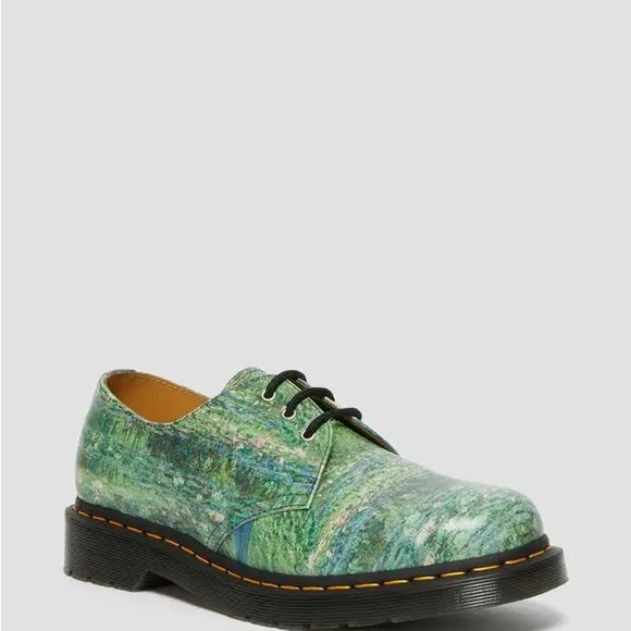 [dr martens x national gallery] NIB monet lily pond shoes - Picture 3 of 12